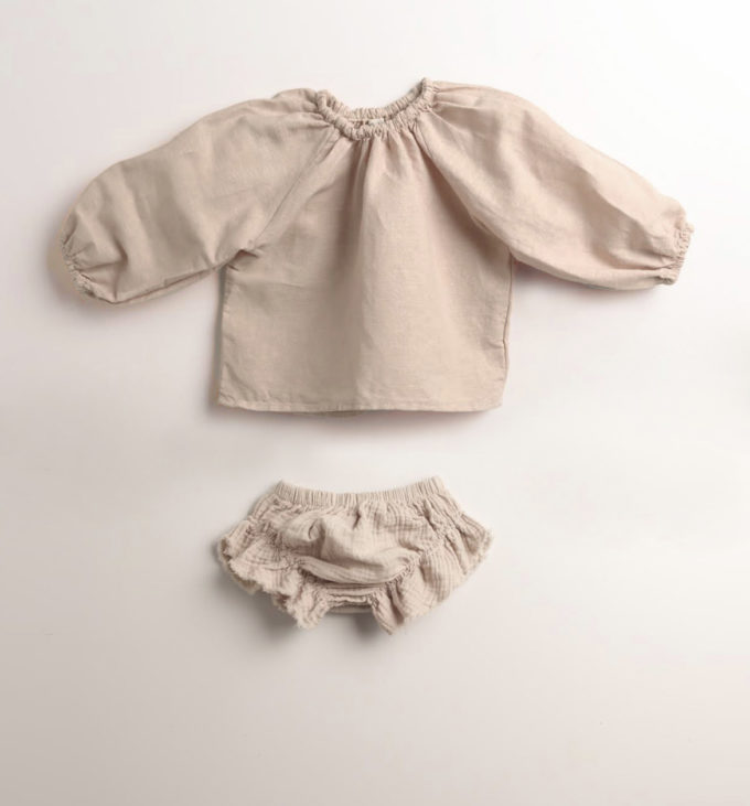 Gospel Top Bloomer Set - Sand