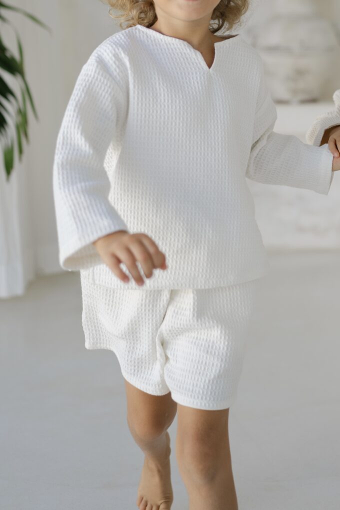 Waffle Classic Set White