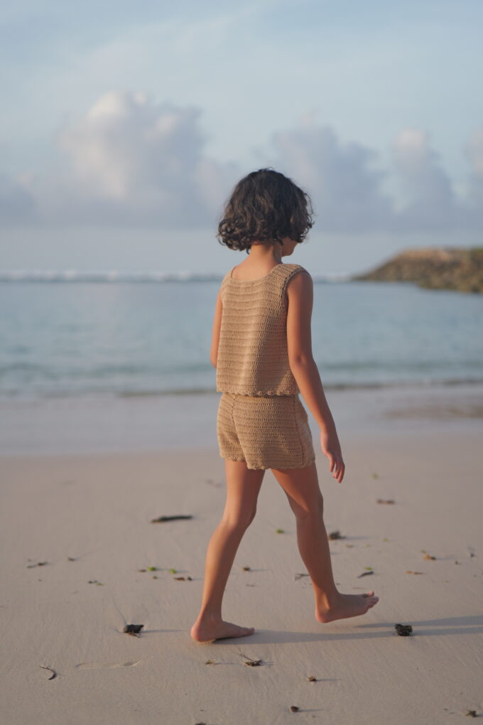 Taupe Crochet Set - Image 4